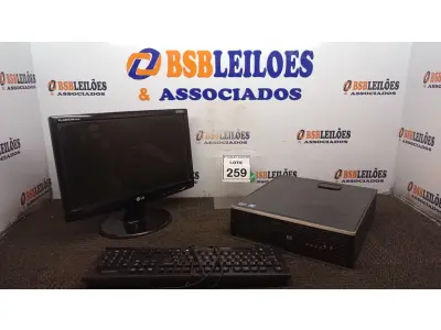 LOTE 259 - 01 COMPUTADOR. (NO ESTADO) ATENÇÃO! FAZER A VISITAÇÃO ANTES DE ARREMATAR, NÃO SABEMOS SE FUNCIONA, LEILÃO NÃO TEM GARANTIA E NEM DEVOLUÇÃO, SUJEITO A POSSÍVEIS AVARIAS VISÍVEIS/OCULTAS E/OU AUSÊNCIA DE COMPONENTES.