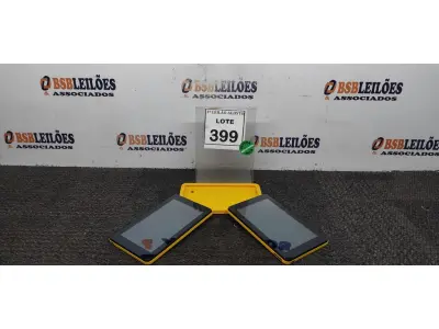 LOTE 399 - 02 TABLETS MARCA CCE. (NO ESTADO) ATENÇÃO! FAZER A VISITAÇÃO ANTES DE ARREMATAR, NÃO SABEMOS SE FUNCIONA. LEILÃO NÃO TEM GARANTIA E NEM DEVOLUÇÃO, SUJEITO A POSSÍVEIS AVARIAS VISÍVEIS/OCULTAS E/OU AUSÊNCIA DE COMPONENTES.