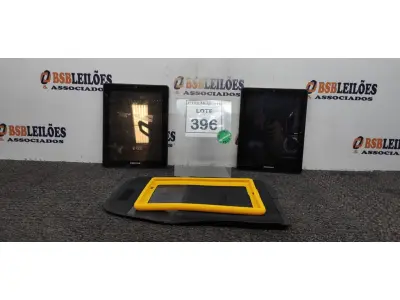 LOTE 396 - 02 TABLETS MARCA POSITIVO. (NO ESTADO) ATENÇÃO! FAZER A VISITAÇÃO ANTES DE ARREMATAR, NÃO SABEMOS SE FUNCIONA, LEILÃO NÃO TEM GARANTIA E NEM DEVOLUÇÃO, SUJEITO A POSSÍVEIS AVARIAS VISÍVEIS/OCULTAS E/OU AUSÊNCIA DE COMPONENTES.