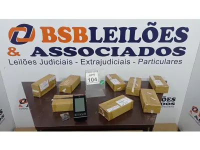 LOTE 104 - 09 CONSOLES LCD PARA BIKE MODELO ICS. (NO ESTADO) ATENÇÃO! FAZER A VISITAÇÃO ANTES DE ARREMATAR, NÃO SABEMOS SE FUNCIONA. LEILÃO NÃO TEM GARANTIA E NEM DEVOLUÇÃO, SUJEITO A POSSÍVEIS AVARIAS VISÍVEIS/OCULTAS E/OU AUSÊNCIA DE COMPONENTES.