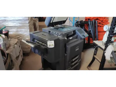 LOTE 364 - 01 COPIADORA TASKALFA 4501I MARCA KYOCERA. (NO ESTADO) ATENÇÃO! FAZER A VISITAÇÃO ANTES DE ARREMATAR, NÃO SABEMOS SE FUNCIONA. LEILÃO NÃO TEM GARANTIA E NEM DEVOLUÇÃO, SUJEITO A POSSÍVEIS AVARIAS VISÍVEIS/OCULTAS E/OU AUSÊNCIA DE COMPONENTES.