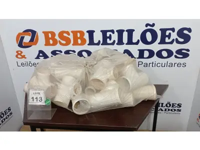 LOTE 113 - 01 LOTE COM CONEXÕES HIDRÁULICAS MEDIDAS DIVERSAS. (NO ESTADO) ATENÇÃO! FAZER A VISITAÇÃO ANTES DE ARREMATAR, NÃO SABEMOS SE FUNCIONA, LEILÃO NÃO TEM GARANTIA E NEM DEVOLUÇÃO, SUJEITO A POSSÍVEIS AVARIAS VISÍVEIS/OCULTAS E/OU AUSÊNCIA DE COMPONENTES.