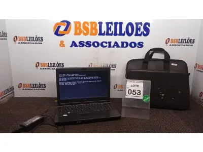 LOTE 053 - 01 NOTEBOOK COM BOLSA MARCA POSITIVO. (NO ESTADO) ATENÇÃO! FAZER A VISITAÇÃO ANTES DE ARREMATAR, NÃO SABEMOS SE FUNCIONA, LEILÃO NÃO TEM GARANTIA E NEM DEVOLUÇÃO, SUJEITO A POSSÍVEIS AVARIAS VISÍVEIS/OCULTAS E/OU AUSÊNCIA DE COMPONENTES.