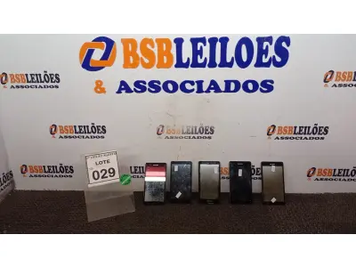 LOTE 029 - 05 CELULARES MARCA POSITIVO. (NO ESTADO) ATENÇÃO! FAZER A VISITAÇÃO ANTES DE ARREMATAR, NÃO SABEMOS SE FUNCIONA, LEILÃO NÃO TEM GARANTIA E NEM DEVOLUÇÃO, SUJEITO A POSSÍVEIS AVARIAS VISÍVEIS/OCULTAS E/OU AUSÊNCIA DE COMPONENTES.
