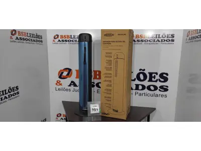 LOTE 351 - 01 DISPENSER PARA ÁLCOOL EM GEL COM PEDAL EM INOX MARCA BRINOX (NOVO). (NO ESTADO) ATENÇÃO! FAZER A VISITAÇÃO ANTES DE ARREMATAR, NÃO SABEMOS SE FUNCIONA. LEILÃO NÃO TEM GARANTIA E NEM DEVOLUÇÃO, SUJEITO A POSSÍVEIS AVARIAS VISÍVEIS/OCULTAS E/OU AUSÊNCIA DE COMPONENTES.