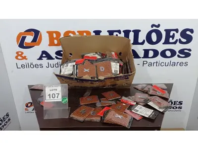 LOTE 107 - 01 LOTE COM GRANDES QUANTIDADES DE NÚMEROS RESIDENCIAIS TAMANHOS DIVERSOS. (NO ESTADO) ATENÇÃO! FAZER A VISITAÇÃO ANTES DE ARREMATAR, NÃO SABEMOS SE FUNCIONA, LEILÃO NÃO TEM GARANTIA E NEM DEVOLUÇÃO, SUJEITO A POSSÍVEIS AVARIAS VISÍVEIS/OCULTAS E/OU AUSÊNCIA DE COMPONENTES.