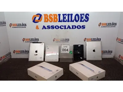 LOTE 004 - 0 IPAD’S E 02 TABLETS DE MARCAS VARIADAS. (NO ESTADO) ATENÇÃO! FAZER A VISITAÇÃO ANTES DE ARREMATAR, NÃO SABEMOS SE FUNCIONA, LEILÃO NÃO TEM GARANTIA E NEM DEVOLUÇÃO, SUJEITO A POSSÍVEIS AVARIAS VISÍVEIS/OCULTAS E/OU AUSÊNCIA DE COMPONENTES.