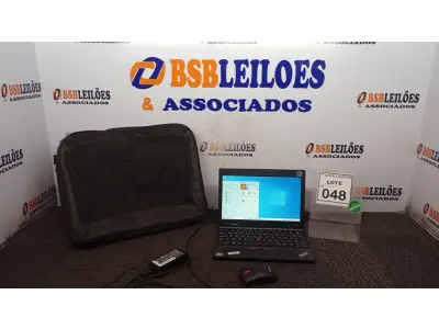 LOTE 048 - 01 NOTEBOOK COM FONTE E BOLSA MARCA LENOVO. (NO ESTADO) ATENÇÃO! FAZER A VISITAÇÃO ANTES DE ARREMATAR, NÃO SABEMOS SE FUNCIONA, LEILÃO NÃO TEM GARANTIA E NEM DEVOLUÇÃO, SUJEITO A POSSÍVEIS AVARIAS VISÍVEIS/OCULTAS E/OU AUSÊNCIA DE COMPONENTES.