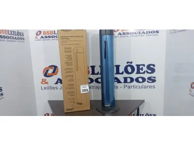 LOTE 389 - 01 DISPENSER PARA ÁLCOOL EM GEL COM PEDAL EM INOX MARCA BRINOX (NOVO). (NO ESTADO) ATENÇÃO! FAZER A VISITAÇÃO ANTES DE ARREMATAR, NÃO SABEMOS SE FUNCIONA. LEILÃO NÃO TEM GARANTIA E NEM DEVOLUÇÃO, SUJEITO A POSSÍVEIS AVARIAS VISÍVEIS/OCULTAS E/OU AUSÊNCIA DE COMPONENTES.