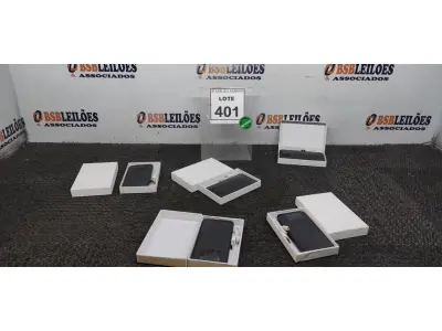 LOTE 401 - 05 BATERIAS EXTERNAS. (NO ESTADO) ATENÇÃO! FAZER A VISITAÇÃO ANTES DE ARREMATAR, NÃO SABEMOS SE FUNCIONA. LEILÃO NÃO TEM GARANTIA E NEM DEVOLUÇÃO, SUJEITO A POSSÍVEIS AVARIAS VISÍVEIS/OCULTAS E/OU AUSÊNCIA DE COMPONENTES.
