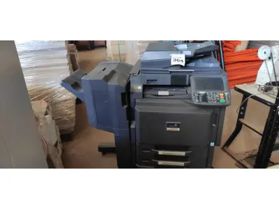 LOTE 364 - 01 COPIADORA TASKALFA 4501I MARCA KYOCERA. (NO ESTADO) ATENÇÃO! FAZER A VISITAÇÃO ANTES DE ARREMATAR, NÃO SABEMOS SE FUNCIONA. LEILÃO NÃO TEM GARANTIA E NEM DEVOLUÇÃO, SUJEITO A POSSÍVEIS AVARIAS VISÍVEIS/OCULTAS E/OU AUSÊNCIA DE COMPONENTES.
