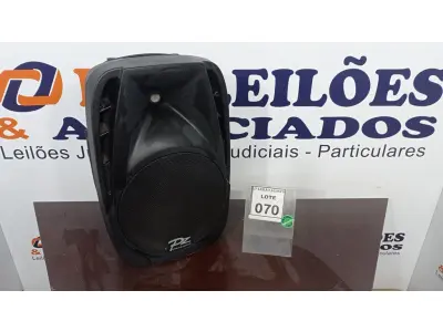LOTE 070 - 01 CAIXA DE SOM PASSIVA PX-12. (NO ESTADO) ATENÇÃO! FAZER A VISITAÇÃO ANTES DE ARREMATAR, NÃO SABEMOS SE FUNCIONA. LEILÃO NÃO TEM GARANTIA E NEM DEVOLUÇÃO, SUJEITO A POSSÍVEIS AVARIAS VISÍVEIS/OCULTAS E/OU AUSÊNCIA DE COMPONENTES.