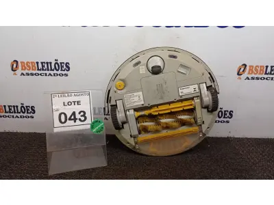 LOTE 043 - 01 ASPIRADOR ROBÔ POLISHOP. (NO ESTADO) ATENÇÃO! FAZER A VISITAÇÃO ANTES DE ARREMATAR, NÃO SABEMOS SE FUNCIONA, LEILÃO NÃO TEM GARANTIA E NEM DEVOLUÇÃO, SUJEITO A POSSÍVEIS AVARIAS VISÍVEIS/OCULTAS E/OU AUSÊNCIA DE COMPONENTES.