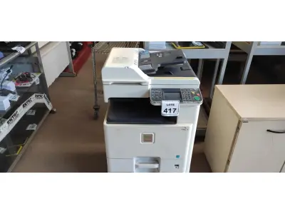 LOTE 417 - 01 IMPRESSORA MULTIFUNCIONAL MARCA KYOCERA. (NO ESTADO) ATENÇÃO! FAZER A VISITAÇÃO ANTES DE ARREMATAR, NÃO SABEMOS SE FUNCIONA, LEILÃO NÃO TEM GARANTIA E NEM DEVOLUÇÃO, SUJEITO A POSSÍVEIS AVARIAS VISÍVEIS/OCULTAS E/OU AUSÊNCIA DE COMPONENTES.