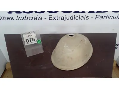 LOTE 076 - 01 CUBA PARA PIA DE BANHEIRO NA COR BRANCA. (NO ESTADO) ATENÇÃO! FAZER A VISITAÇÃO ANTES DE ARREMATAR, NÃO SABEMOS SE FUNCIONA. LEILÃO NÃO TEM GARANTIA E NEM DEVOLUÇÃO, SUJEITO A POSSÍVEIS AVARIAS VISÍVEIS/OCULTAS E/OU AUSÊNCIA DE COMPONENTES.