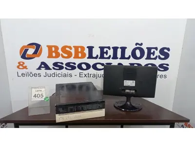 LOTE 405 - 01 NOBREAK E 01 MONITOR. (NO ESTADO) ATENÇÃO! FAZER A VISITAÇÃO ANTES DE ARREMATAR, NÃO SABEMOS SE FUNCIONA. LEILÃO NÃO TEM GARANTIA E NEM DEVOLUÇÃO, SUJEITO A POSSÍVEIS AVARIAS VISÍVEIS/OCULTAS E/OU AUSÊNCIA DE COMPONENTES.