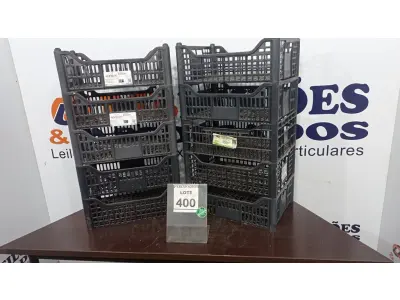 LOTE 400 - 10 CESTAS ORGANIZADORAS. (NO ESTADO) ATENÇÃO! FAZER A VISITAÇÃO ANTES DE ARREMATAR, NÃO SABEMOS SE FUNCIONA. LEILÃO NÃO TEM GARANTIA E NEM DEVOLUÇÃO, SUJEITO A POSSÍVEIS AVARIAS VISÍVEIS/OCULTAS E/OU AUSÊNCIA DE COMPONENTES.