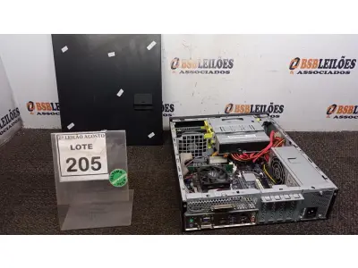 LOTE 205 - 01 CPU MARCA POSITIVO COM 8GB MEMÓRIA COM SSD E HD. (NO ESTADO) ATENÇÃO! FAZER A VISITAÇÃO ANTES DE ARREMATAR, NÃO SABEMOS SE FUNCIONA, LEILÃO NÃO TEM GARANTIA E NEM DEVOLUÇÃO, SUJEITO A POSSÍVEIS AVARIAS VISÍVEIS/OCULTAS E/OU AUSÊNCIA DE COMPONENTES.