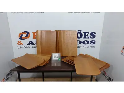 LOTE 168 - 20 PEÇAS DE MADEIRAS. (NO ESTADO) ATENÇÃO! FAZER A VISITAÇÃO ANTES DE ARREMATAR, NÃO SABEMOS SE FUNCIONA. LEILÃO NÃO TEM GARANTIA E NEM DEVOLUÇÃO, SUJEITO A POSSÍVEIS AVARIAS VISÍVEIS/OCULTAS E/OU AUSÊNCIA DE COMPONENTES.