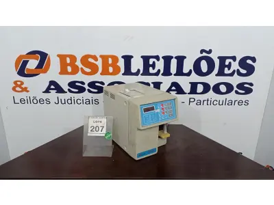 LOTE 207 - 01 APARELHO CONTADOR DE CÉDULAS. (NO ESTADO) ATENÇÃO! FAZER A VISITAÇÃO ANTES DE ARREMATAR, NÃO SABEMOS SE FUNCIONA. LEILÃO NÃO TEM GARANTIA E NEM DEVOLUÇÃO, SUJEITO A POSSÍVEIS AVARIAS VISÍVEIS/OCULTAS E/OU AUSÊNCIA DE COMPONENTES.