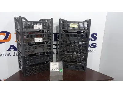 LOTE 336 - 10 CESTAS ORGANIZADORAS. (NO ESTADO) ATENÇÃO! FAZER A VISITAÇÃO ANTES DE ARREMATAR, NÃO SABEMOS SE FUNCIONA. LEILÃO NÃO TEM GARANTIA E NEM DEVOLUÇÃO, SUJEITO A POSSÍVEIS AVARIAS VISÍVEIS/OCULTAS E/OU AUSÊNCIA DE COMPONENTES.
