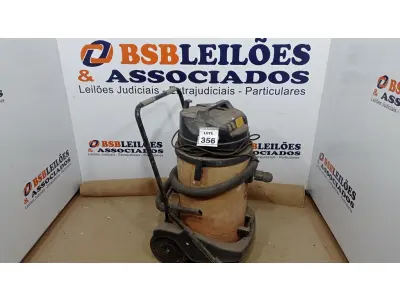 LOTE 356 - 01 ASPIRADOR DE PÓ INDUSTRIAL DUPLO 8002 PRO MARACA ELECTROLUX. (NO ESTADO) ATENÇÃO! FAZER A VISITAÇÃO ANTES DE ARREMATAR, NÃO SABEMOS SE FUNCIONA. LEILÃO NÃO TEM GARANTIA E NEM DEVOLUÇÃO, SUJEITO A POSSÍVEIS AVARIAS VISÍVEIS/OCULTAS E/OU AUSÊNCIA DE COMPONENTES.