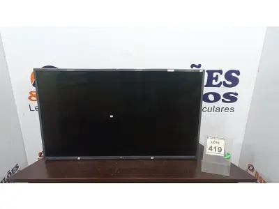 LOTE 419 - 01 TV SMATR 49’’ MARCA LG. (NO ESTADO) ATENÇÃO! FAZER A VISITAÇÃO ANTES DE ARREMATAR, NÃO SABEMOS SE FUNCIONA. LEILÃO NÃO TEM GARANTIA E NEM DEVOLUÇÃO, SUJEITO A POSSÍVEIS AVARIAS VISÍVEIS/OCULTAS E/OU AUSÊNCIA DE COMPONENTES.
