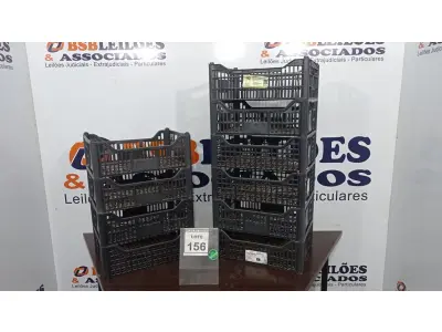 LOTE 156 - 10 CESTAS ORGANIZADORAS. (NO ESTADO) ATENÇÃO! FAZER A VISITAÇÃO ANTES DE ARREMATAR, NÃO SABEMOS SE FUNCIONA. LEILÃO NÃO TEM GARANTIA E NEM DEVOLUÇÃO, SUJEITO A POSSÍVEIS AVARIAS VISÍVEIS/OCULTAS E/OU AUSÊNCIA DE COMPONENTES.