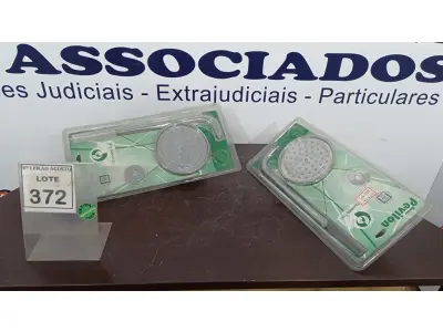 LOTE 372 - 02 CHUVEIROS LUA MARCA PEVILON. (NO ESTADO) ATENÇÃO! FAZER A VISITAÇÃO ANTES DE ARREMATAR, NÃO SABEMOS SE FUNCIONA, LEILÃO NÃO TEM GARANTIA E NEM DEVOLUÇÃO, SUJEITO A POSSÍVEIS AVARIAS VISÍVEIS/OCULTAS E/OU AUSÊNCIA DE COMPONENTES.