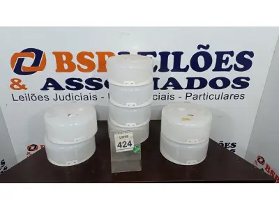 LOTE 424 - 08 DISPENSES DE PAPEL. (NO ESTADO) ATENÇÃO! FAZER A VISITAÇÃO ANTES DE ARREMATAR, NÃO SABEMOS SE FUNCIONA. LEILÃO NÃO TEM GARANTIA E NEM DEVOLUÇÃO, SUJEITO A POSSÍVEIS AVARIAS VISÍVEIS/OCULTAS E/OU AUSÊNCIA DE COMPONENTES.
