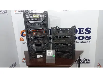 LOTE 141 - 10 CESTAS ORGANIZADORAS. (NO ESTADO) ATENÇÃO! FAZER A VISITAÇÃO ANTES DE ARREMATAR, NÃO SABEMOS SE FUNCIONA. LEILÃO NÃO TEM GARANTIA E NEM DEVOLUÇÃO, SUJEITO A POSSÍVEIS AVARIAS VISÍVEIS/OCULTAS E/OU AUSÊNCIA DE COMPONENTES.
