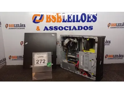 LOTE 272 - 01 CPU MARCA POSITIVO COM 8GB MEMORIA COM SSD E HD. (NO ESTADO) ATENÇÃO! FAZER A VISITAÇÃO ANTES DE ARREMATAR, NÃO SABEMOS SE FUNCIONA, LEILÃO NÃO TEM GARANTIA E NEM DEVOLUÇÃO, SUJEITO A POSSÍVEIS AVARIAS VISÍVEIS/OCULTAS E/OU AUSÊNCIA DE COMPONENTES.