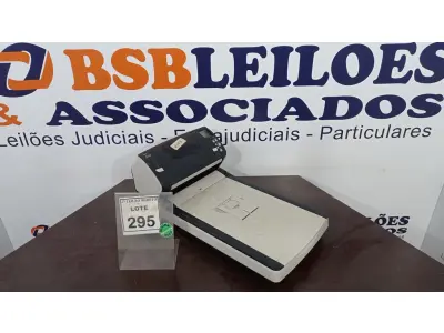 LOTE 295 - 01 SCANNER MODELO FI-7280 MARCA FUJITSU. (NO ESTADO) ATENÇÃO! FAZER A VISITAÇÃO ANTES DE ARREMATAR, NÃO SABEMOS SE FUNCIONA. LEILÃO NÃO TEM GARANTIA E NEM DEVOLUÇÃO, SUJEITO A POSSÍVEIS AVARIAS VISÍVEIS/OCULTAS E/OU AUSÊNCIA DE COMPONENTES.