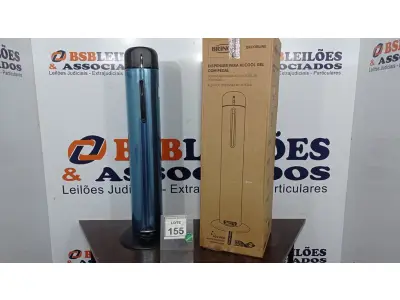 LOTE 155 - 01 DISPENSE PARA ÁLCOOL GEL COM PEDAL. (NO ESTADO) ATENÇÃO! FAZER A VISITAÇÃO ANTES DE ARREMATAR, NÃO SABEMOS SE FUNCIONA. LEILÃO NÃO TEM GARANTIA E NEM DEVOLUÇÃO, SUJEITO A POSSÍVEIS AVARIAS VISÍVEIS/OCULTAS E/OU AUSÊNCIA DE COMPONENTES.
