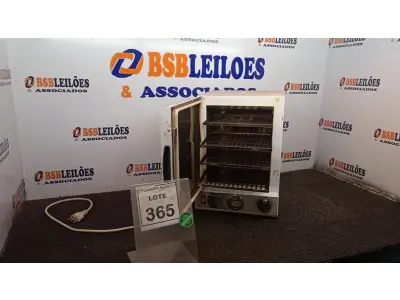 LOTE 365 - 01 ESTUFA PARA ESTERILIZAÇÃO E SECAGEM. (NO ESTADO) ATENÇÃO! FAZER A VISITAÇÃO ANTES DE ARREMATAR, NÃO SABEMOS SE FUNCIONA, LEILÃO NÃO TEM GARANTIA E NEM DEVOLUÇÃO, SUJEITO A POSSÍVEIS AVARIAS VISÍVEIS/OCULTAS E/OU AUSÊNCIA DE COMPONENTES.