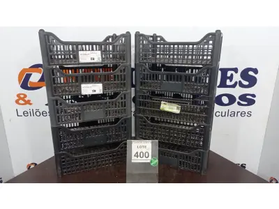 LOTE 400 - 10 CESTAS ORGANIZADORAS. (NO ESTADO) ATENÇÃO! FAZER A VISITAÇÃO ANTES DE ARREMATAR, NÃO SABEMOS SE FUNCIONA. LEILÃO NÃO TEM GARANTIA E NEM DEVOLUÇÃO, SUJEITO A POSSÍVEIS AVARIAS VISÍVEIS/OCULTAS E/OU AUSÊNCIA DE COMPONENTES.