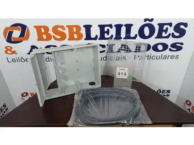 LOTE 414 - 01 CAIXA PLÁSTICA PARA UNIDADE DE MEDIÇÃO DE ÁGUA. (NO ESTADO) ATENÇÃO! FAZER A VISITAÇÃO ANTES DE ARREMATAR, NÃO SABEMOS SE FUNCIONA, LEILÃO NÃO TEM GARANTIA E NEM DEVOLUÇÃO, SUJEITO A POSSÍVEIS AVARIAS VISÍVEIS/OCULTAS E/OU AUSÊNCIA DE COMPONENTES.