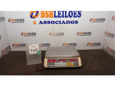 LOTE 145 - 01 BALANÇA MAX. 15KG MARCA FILIZOLA. (NO ESTADO) ATENÇÃO! FAZER A VISITAÇÃO ANTES DE ARREMATAR, NÃO SABEMOS SE FUNCIONA. LEILÃO NÃO TEM GARANTIA E NEM DEVOLUÇÃO, SUJEITO A POSSÍVEIS AVARIAS VISÍVEIS/OCULTAS E/OU AUSÊNCIA DE COMPONENTES.