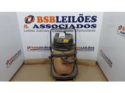 LOTE 356 - 01 ASPIRADOR DE PÓ INDUSTRIAL DUPLO 8002 PRO MARACA ELECTROLUX. (NO ESTADO) ATENÇÃO! FAZER A VISITAÇÃO ANTES DE ARREMATAR, NÃO SABEMOS SE FUNCIONA. LEILÃO NÃO TEM GARANTIA E NEM DEVOLUÇÃO, SUJEITO A POSSÍVEIS AVARIAS VISÍVEIS/OCULTAS E/OU AUSÊNCIA DE COMPONENTES.