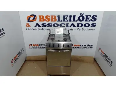 LOTE 231 - 01 FOGÃO 04 BOCAS MARCA ATLAS. (NO ESTADO) ATENÇÃO! FAZER A VISITAÇÃO ANTES DE ARREMATAR, NÃO SABEMOS SE FUNCIONA. LEILÃO NÃO TEM GARANTIA E NEM DEVOLUÇÃO, SUJEITO A POSSÍVEIS AVARIAS VISÍVEIS/OCULTAS E/OU AUSÊNCIA DE COMPONENTES.