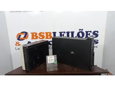 LOTE 171 - 01 NOBREAK E 01 SERVIDOR. (NO ESTADO) ATENÇÃO! FAZER A VISITAÇÃO ANTES DE ARREMATAR, NÃO SABEMOS SE FUNCIONA. LEILÃO NÃO TEM GARANTIA E NEM DEVOLUÇÃO, SUJEITO A POSSÍVEIS AVARIAS VISÍVEIS/OCULTAS E/OU AUSÊNCIA DE COMPONENTES.