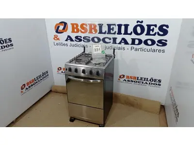 LOTE 231 - 01 FOGÃO 04 BOCAS MARCA ATLAS. (NO ESTADO) ATENÇÃO! FAZER A VISITAÇÃO ANTES DE ARREMATAR, NÃO SABEMOS SE FUNCIONA. LEILÃO NÃO TEM GARANTIA E NEM DEVOLUÇÃO, SUJEITO A POSSÍVEIS AVARIAS VISÍVEIS/OCULTAS E/OU AUSÊNCIA DE COMPONENTES.