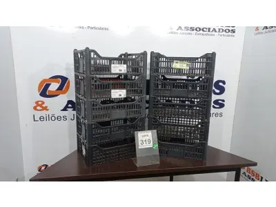 LOTE 319 - 10 CESTAS ORGANIZADORAS. (NO ESTADO) ATENÇÃO! FAZER A VISITAÇÃO ANTES DE ARREMATAR, NÃO SABEMOS SE FUNCIONA. LEILÃO NÃO TEM GARANTIA E NEM DEVOLUÇÃO, SUJEITO A POSSÍVEIS AVARIAS VISÍVEIS/OCULTAS E/OU AUSÊNCIA DE COMPONENTES.