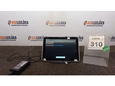 LOTE 310 - 01 TABLET HP ELITEPAD. (NO ESTADO) ATENÇÃO! FAZER A VISITAÇÃO ANTES DE ARREMATAR, NÃO SABEMOS SE FUNCIONA. LEILÃO NÃO TEM GARANTIA E NEM DEVOLUÇÃO, SUJEITO A POSSÍVEIS AVARIAS VISÍVEIS/OCULTAS E/OU AUSÊNCIA DE COMPONENTES.