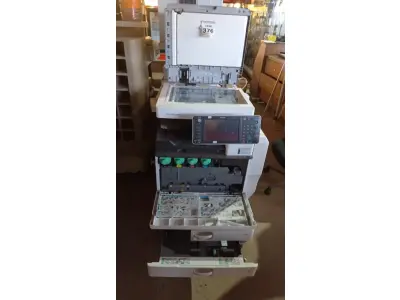 LOTE 376 - 01 IMPRESSORA MULTIFUNCIONAL COLORIDA RICOH AFICIO MP C3502. (NO ESTADO) ATENÇÃO! FAZER A VISITAÇÃO ANTES DE ARREMATAR, NÃO SABEMOS SE FUNCIONA. LEILÃO NÃO TEM GARANTIA E NEM DEVOLUÇÃO, SUJEITO A POSSÍVEIS AVARIAS VISÍVEIS/OCULTAS E/OU AUSÊNCIA DE COMPONENTES.