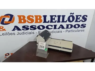 LOTE 268 - 01 SCANNER MODELO FI-7280 MARCA FUJITSU. (NO ESTADO) ATENÇÃO! FAZER A VISITAÇÃO ANTES DE ARREMATAR, NÃO SABEMOS SE FUNCIONA. LEILÃO NÃO TEM GARANTIA E NEM DEVOLUÇÃO, SUJEITO A POSSÍVEIS AVARIAS VISÍVEIS/OCULTAS E/OU AUSÊNCIA DE COMPONENTES.