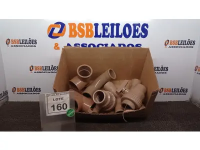 LOTE 160 - 01 LOTE COM CONEXÕES HIDRÁULICAS MEDIDAS DIVERSAS. (NO ESTADO) ATENÇÃO! FAZER A VISITAÇÃO ANTES DE ARREMATAR, NÃO SABEMOS SE FUNCIONA, LEILÃO NÃO TEM GARANTIA E NEM DEVOLUÇÃO, SUJEITO A POSSÍVEIS AVARIAS VISÍVEIS/OCULTAS E/OU AUSÊNCIA DE COMPONENTES.