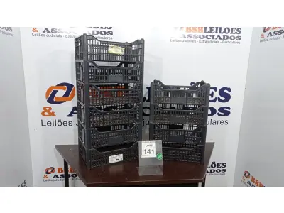 LOTE 141 - 10 CESTAS ORGANIZADORAS. (NO ESTADO) ATENÇÃO! FAZER A VISITAÇÃO ANTES DE ARREMATAR, NÃO SABEMOS SE FUNCIONA. LEILÃO NÃO TEM GARANTIA E NEM DEVOLUÇÃO, SUJEITO A POSSÍVEIS AVARIAS VISÍVEIS/OCULTAS E/OU AUSÊNCIA DE COMPONENTES.