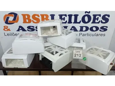 LOTE 212 - 07 DISPENSE DE PAPEL. (NO ESTADO) ATENÇÃO! FAZER A VISITAÇÃO ANTES DE ARREMATAR, NÃO SABEMOS SE FUNCIONA. LEILÃO NÃO TEM GARANTIA E NEM DEVOLUÇÃO, SUJEITO A POSSÍVEIS AVARIAS VISÍVEIS/OCULTAS E/OU AUSÊNCIA DE COMPONENTES.