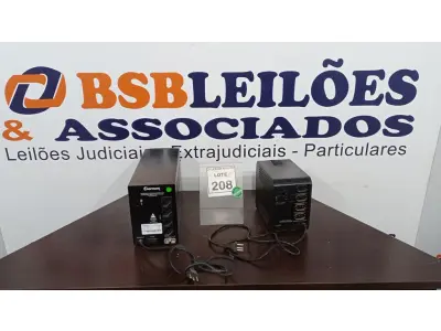 LOTE 208 - 02 NOBREAKS APC. (NO ESTADO) ATENÇÃO! FAZER A VISITAÇÃO ANTES DE ARREMATAR, NÃO SABEMOS SE FUNCIONA, LEILÃO NÃO TEM GARANTIA E NEM DEVOLUÇÃO, SUJEITO A POSSÍVEIS AVARIAS VISÍVEIS/OCULTAS E/OU AUSÊNCIA DE COMPONENTES.